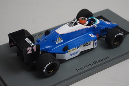 1:43 Spark S3966 Osella FA1G Austrian GP 1986 #21 P. Ghinzani model car