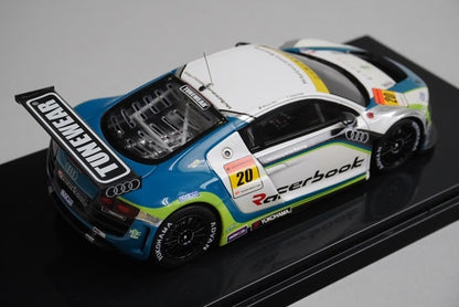 1:43 EBBRO 44756 Racerbook Audi R8 LMS SGT300 2012 #20 M. Kim Hideki Noda model car
