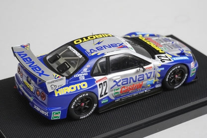 1:43 EBBRO P419 Nissan Xanavi Hiroto GT-R JGTC 2001 #22 model car