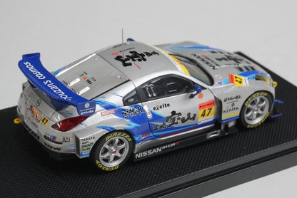 1:43 EBBRO 43813 Nissan Kitchohozan Direzza Z Super GT 2006 #47 model car