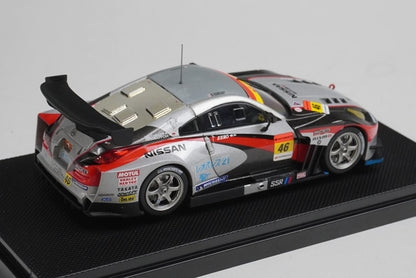 1:43 EBBRO 44117 Nissan Mora Leopalace Z Super GT300 2008 #46 model car