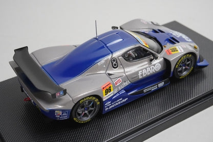 1:43 EBBRO 43810 Nova BeMac 350R Super GT300 2006 #96 Grey Blue model car