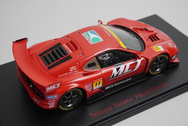 1:43 EBBRO 43744 Redline Ferrari Jim Gainer Dunlop Super GT 2005 #11 model car