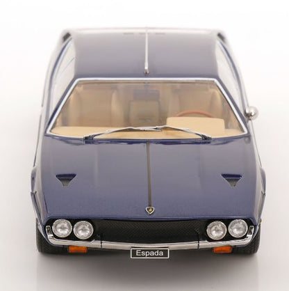 [ Pre-order ] KKDC181403 KK scale 1:18 Lamborghini Espada S2 1970 Dark Blue Metallic