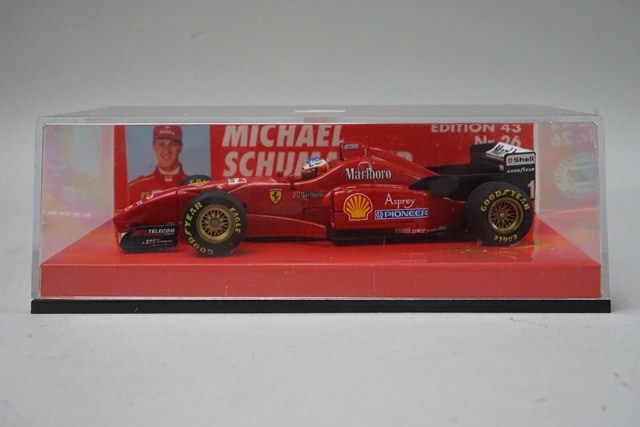 1:43 MINICHAMPS 510964301 Ferrari F310 #1 M. Schumacher MSC No.26 model car
