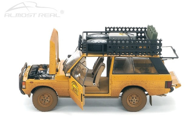 810110 Almost Real Model 1:18 Range Rover "Camel Trophy" Papua New Guinea 1982