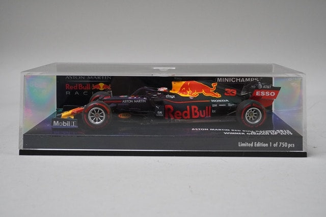 1:43 MINICHAMPS 410191133 Aston Martin Red Bull Racing RB15 German GP 2019 #33 M. Verstappen model car