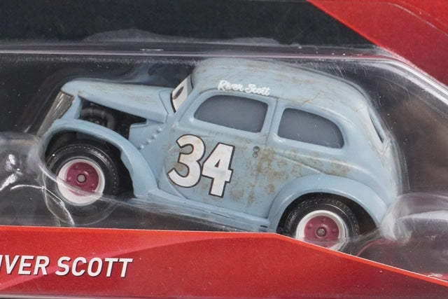 Mattel Cars 3 River Scott Blister Pack with Mini Poster model car