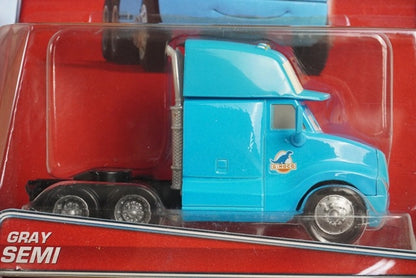 Mattel CDP54 Cars Grey Semi Blister Pack model car