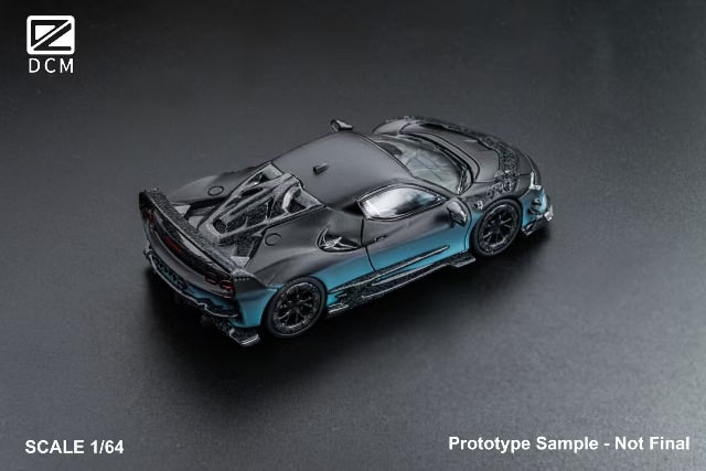 [ Pre-order ] DCM 1:64 Mansory SF90 F9XX Black Blue Gradient Coupe