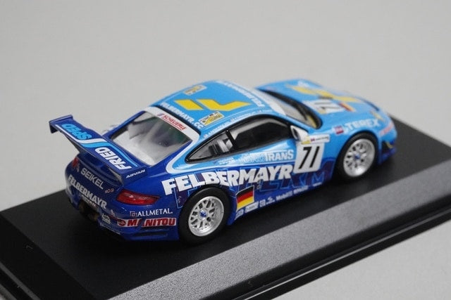 1:64 MINICHAMPS 640076771 Porsche 911 GT3 RSR Le Mans 2007 #71 model car