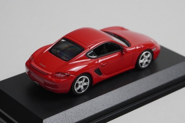 1:64 MINICHAMPS 640065620 Porsche Cayman Red model car