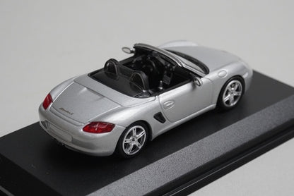 1:64 MINICHAMPS 640065630 Porsche Boxster Silver model car