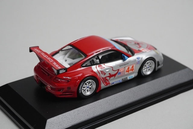 1:64 MINICHAMPS 640076444 Porsche 911 GT3 RSR ALMS 2007 #44 model car