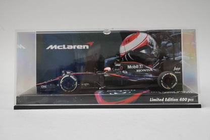1:43 MINICHAMPS 533154322 Eurosport Custom McLaren Honda MP4-30 2015 #22 model car