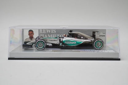 1:43 MINICHAMPS 417150044 Mercedes-AMG Petronas W06 Malaysia 2015 #44 model car