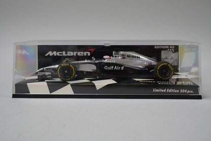 1:43 MINICHAMPS 530144422 McLaren Mercedes MP4-29 Bahrain 2014 #22 model car