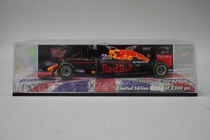 1:43 MINICHAMPS 447160733 Red Bull Racing TAG Heuer RB12 Great Britain 2016 #33 model car