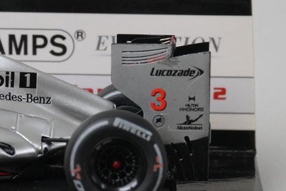 1:43 MINICHAMPS 537124303 McLaren Mercedes MP4-27 Australia 2012 #3 model car