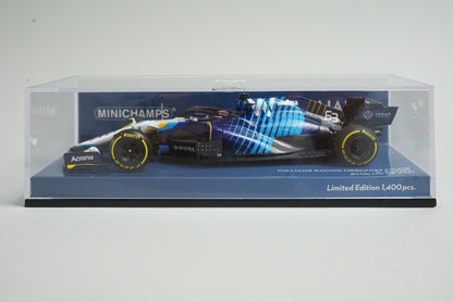 1:43 MINICHAMPS 417210163 Williams Racing Mercedes Bahrain GP 2021 #63 model car