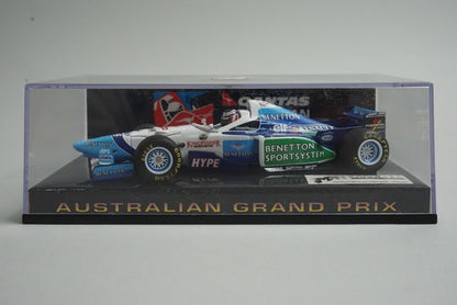 1:43 MINICHAMPS 433960004 Qantas Benetton Australian GP 1997 #4 model car