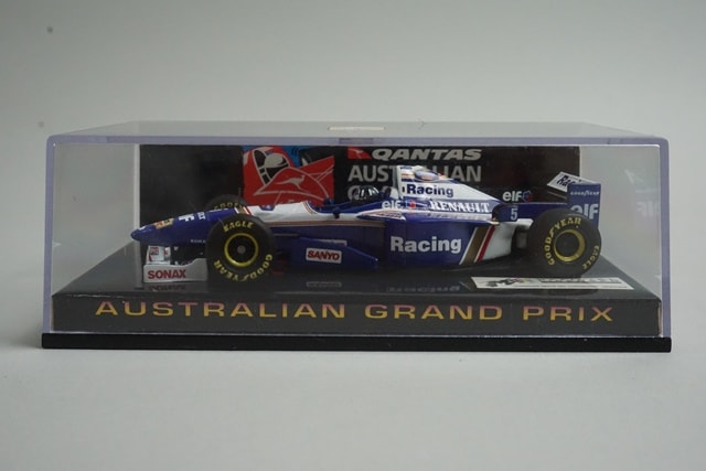 1:43 MINICHAMPS 433960005 Qantas Custom Williams Renault Australian GP 1997 #5 model car