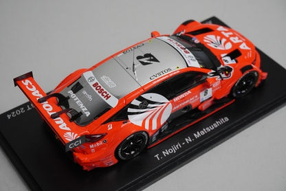 1:43 Spark SGT151 Honda ARTA Mugen Civic Type R-GT Super GT GT500 2024 #8 model car