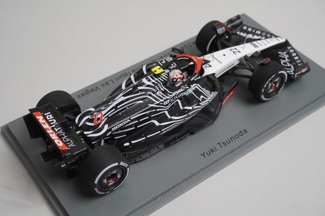 1:43 Spark S8943 AlphaTauri AT04 Scuderia Las Vegas GP 2023 #22 model car