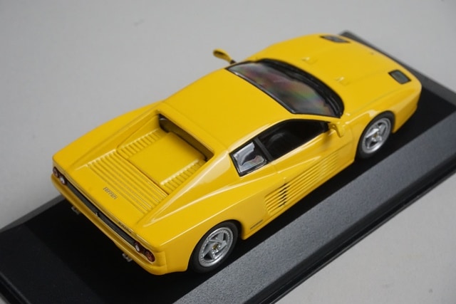 1:43 MINICHAMPS 430074121 Ferrari 512M 1994 Yellow model car