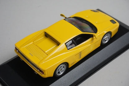 1:43 MINICHAMPS 430074121 Ferrari 512M 1994 Yellow model car