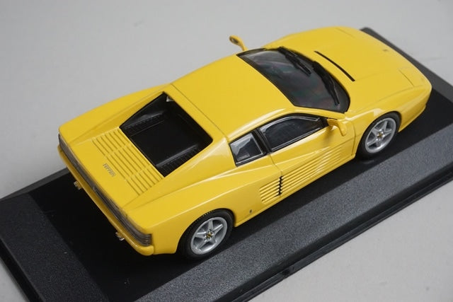 1:43 MINICHAMPS MIN072501 Ferrari 512TR Yellow model car