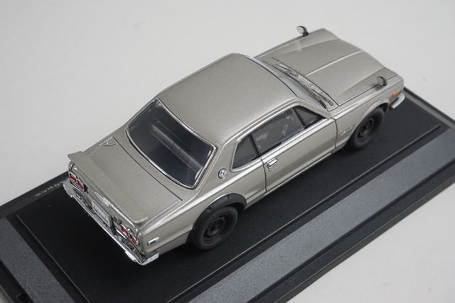 1:43 EBBRO 43172 Nissan Skyline GT-R KPGC10 1970 Silver model car
