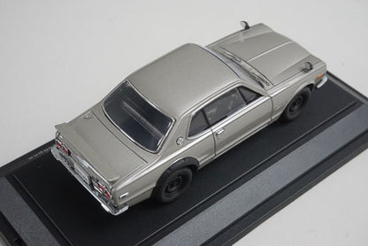 1:43 EBBRO 43172 Nissan Skyline GT-R KPGC10 1970 Silver model car