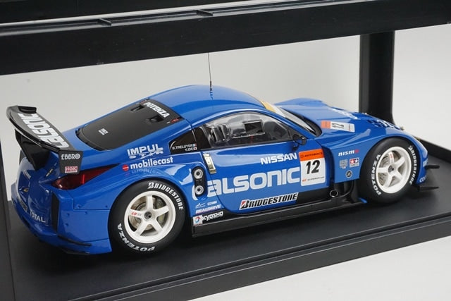 1:18 AUTOart 38511 Nissan Fairlady Z Super GT Calsonic Impul 2005 #12 model car