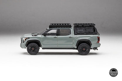 DTG0023-LR GCD Gaincorp Products 1:64 Toyota Tundra TRD PRO Lunar Rock DiecastTalk Special Order *Roof rack accessories included