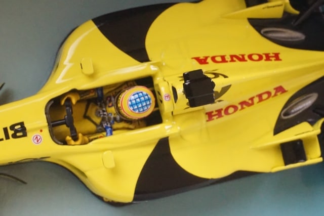 1:43 MINICHAMPS 518024399 Jordan Honda EJ11 Barcelona Test 2002 model car