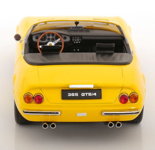 [ Pre-order ] KKDC180615 KK scale 1:18 Ferrari 365 GTS Daytona Spyder 1969 1.Series Yellow