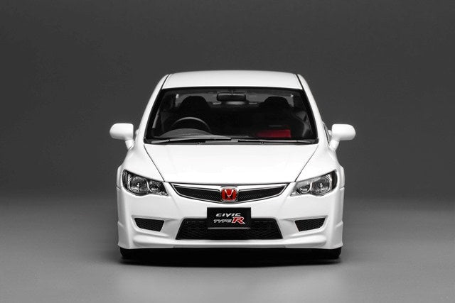 M85404 MOTORHELIX 1:18 Honda Civic Type R FD2 2007 Late Ver Premium White Pearl model car