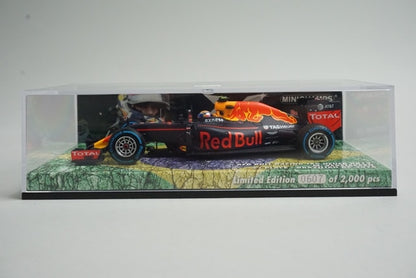 1:43 MINICHAMPS 447161233 Red Bull Racing TAG Heuer RB12 Brazilian GP 2016 #33 model car