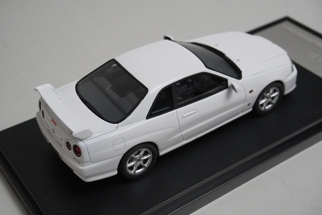 1:43 Hi-Story HS156WH Nissan Skyline 25GT Turbo 1998 White model car