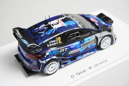 1:43 Spark S5161 Ford Fiesta WRC Monte Carlo Rally 2017 #2 model car