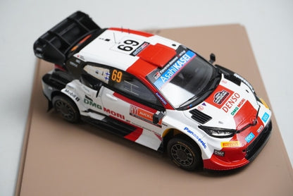 1:43 Spark S6713 Toyota GR Yaris WRC New Zealand Rally 2022 #69 model car