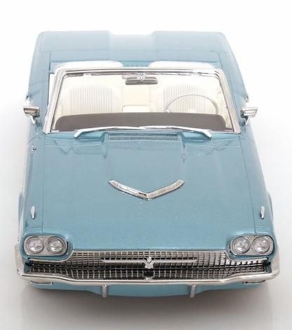 [ Pre-order ] KKDC181341 KK Scale 1:18 Ford Thunderbird Convertible 1966 Light Blue Metallic