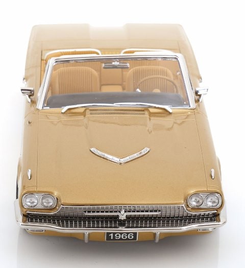 [ Pre-order ] KKDC181342 KK Scale 1:18 Ford Thunderbird Convertible 1966 Gold Metallic