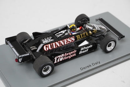 1:43 SPARK S7171 March 811 British GP 1981 #17 D.Daly model car