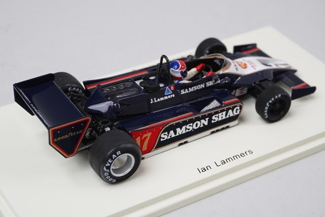 1:43 SPARK S7370 Shadow DN9 Argentine GP 1979 #17 I. Lammers model car