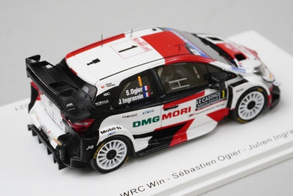 1:43 SPARK S6582 Toyota Yaris WRC Monte Carlo Rally 2021 #1 S. Ogier / J. Ingrassia model car