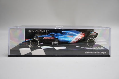1:43 MINICHAMPS 417211214 Alpine A521 Hungarian GP 2021 #14 model car