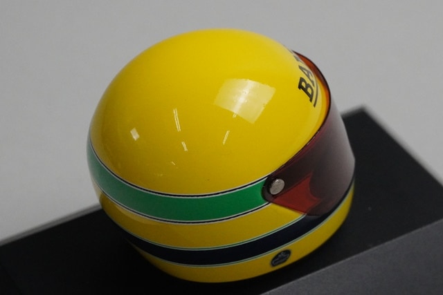 1:43 MINICHAMPS 540381216 Helmet 1982 Ayrton Senna model car