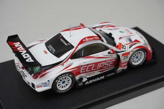 1:43 EBBRO 43906 Lexus Eclipse Advan SC430 Super GT500 2007 #25 White/Red model car